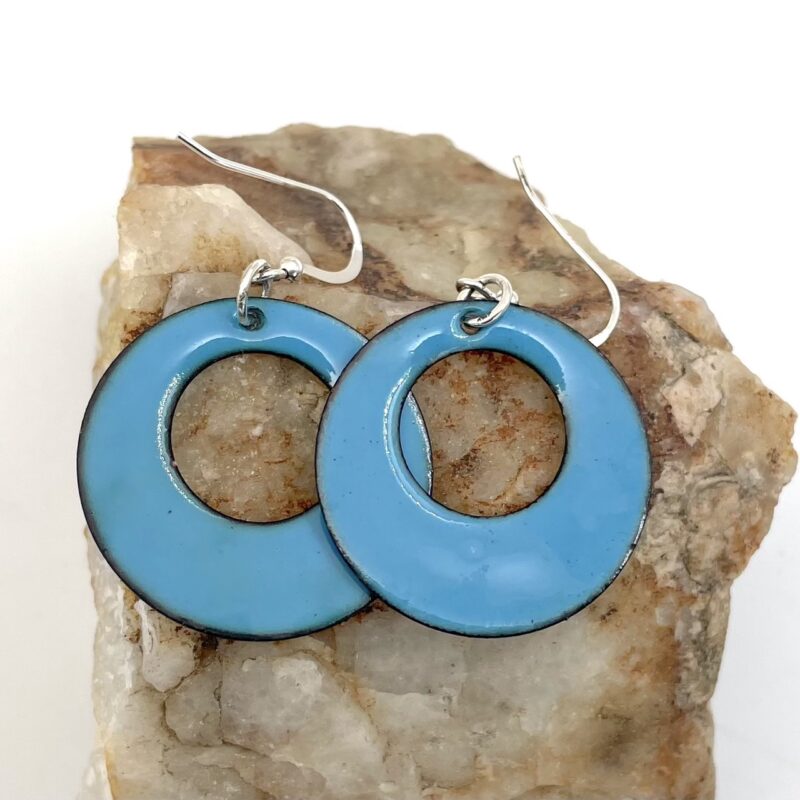 Boucles d'oreilles émaillées – Image 2