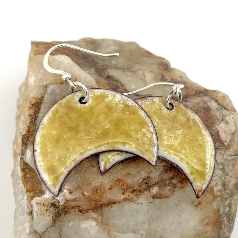 Boucles d'oreilles émaillées – Image 2